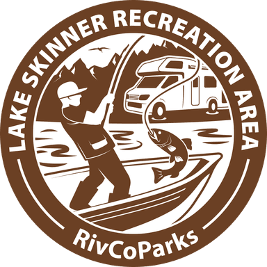 Riverside County Regional Park & Open Space District- Lake Skinner Recreation Area logo