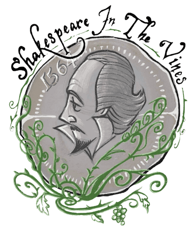 Shakespeare in the Vines logo