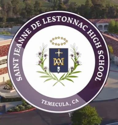 Saint Jeanne de Lestonnac School logo